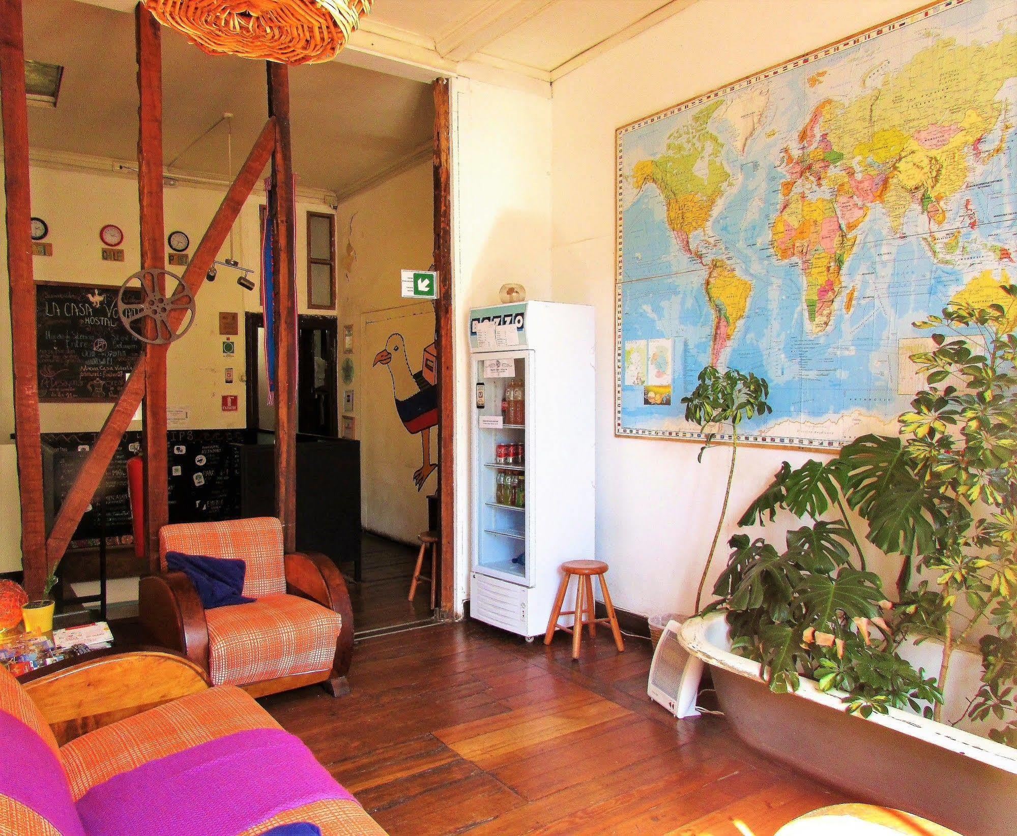 Casa Volante Hostal Valparaíso Eksteriør billede